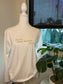 Adam Sandler Embroidered Long Sleeve White M CLEARANCE