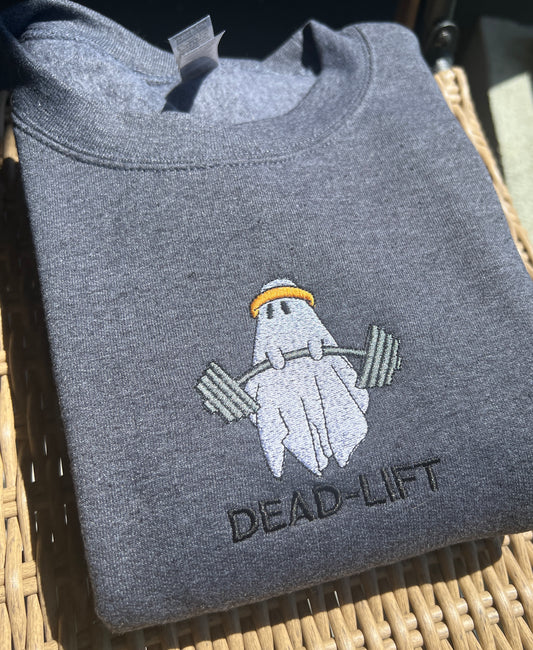 Ghost Dead-Lift Embroidered Sweatshirt