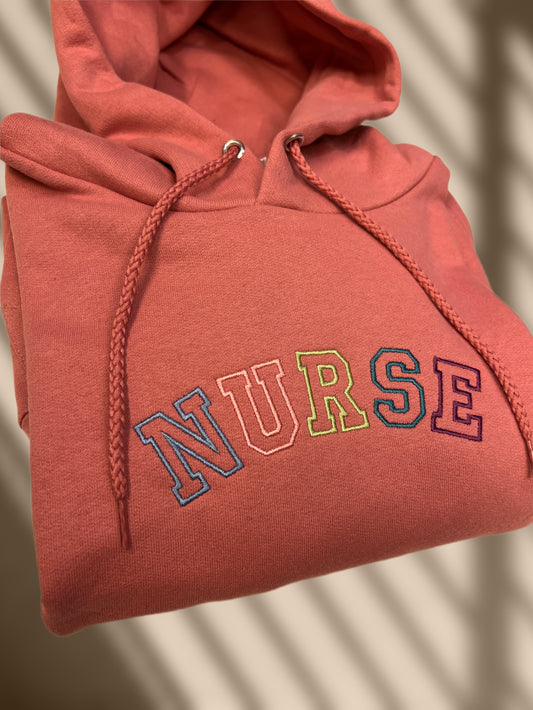 NURSE Embroidered Sweatshirt